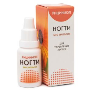 Эмульсия "Рициниол Ногти"