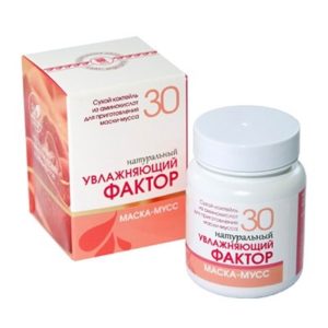 Маска Косметическая Сухая «Натуральный Увлажняющий Фактор 30»