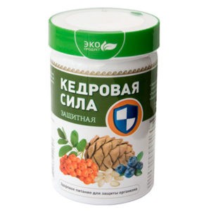 Продукт Белково-Витаминный «Кедровая Сила Сердечная» Продукт Белково-Витаминный «Кедровая Сила Защитная»