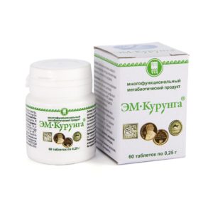 Продукт метабиотический «ЭМ-Курунга» капсулы